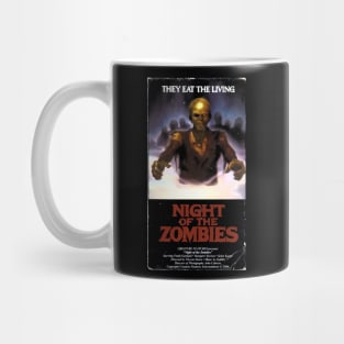 Night Of The Zombies VHS box Mug